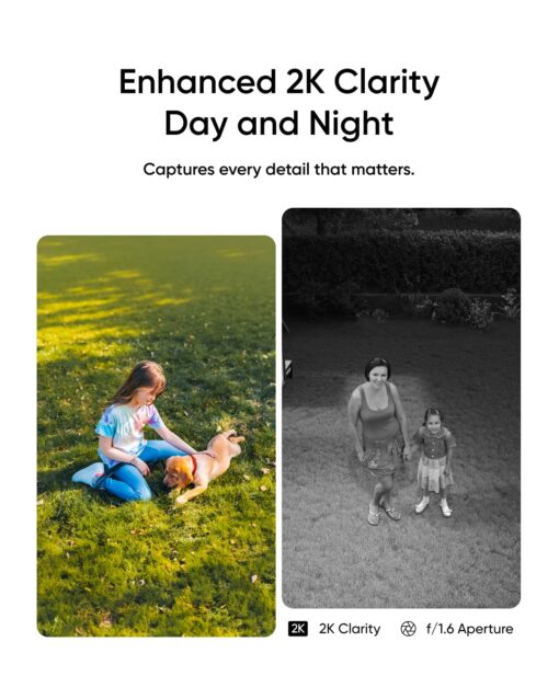 eufy Security SoloCam E30, 2 Pack, Security Cameras Wireless Outdoor, Solar Camera Outdoor Wireless, 360° Pan, AI Tracking, 2K Clarity, HomeBase S380 Compatible, No Monthly Fee - Image 4