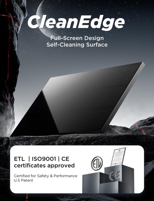STAR 200 Watt Solar Panel,2PCS 100W 12/24V Solar Panels with Full-Screen Design & Maintenance-Free,25% High-Efficiency Monocrystalline,Reliable Power for RV,Marine, Roof,Home,and Off-Grid - Image 7