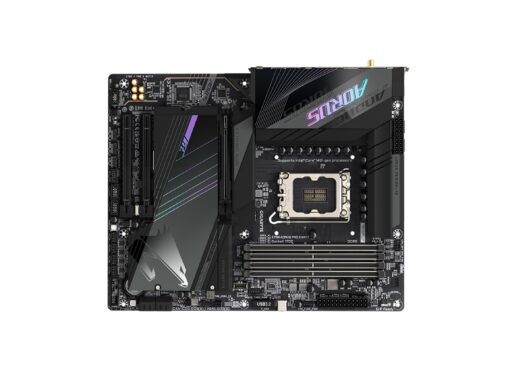 GIGABYTE Z790 AORUS PRO X WIFI7 LGA 1700 Intel Z790 X ATX Motherboard with DDR5, 5* M.2, PCIe 5.0, USB 3.2 Type-C, Wi-Fi 7, 5GbE LAN, Q-Flash Plus, EZ-Latch Plus - Image 4