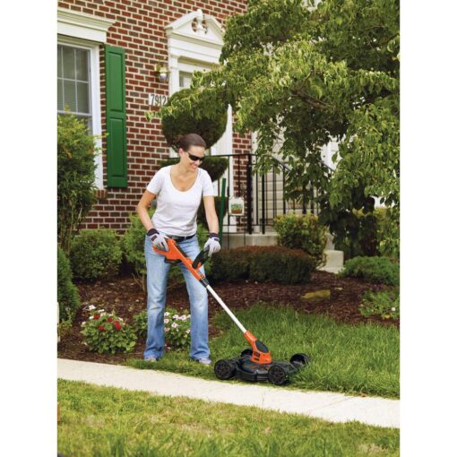 BLACK+DECKER Combination String Trimmer, Lawn Mower, and Edger, Cordless 3-in-1 (MTC220) - Image 6
