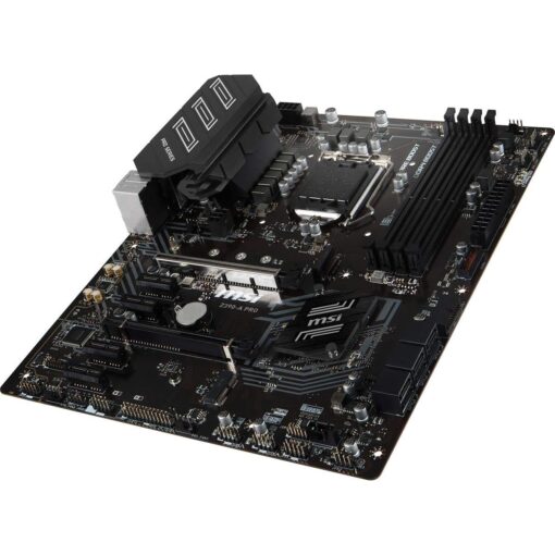 MSI Z390-A PRO LGA1151 (Intel 8th and 9th Gen) M.2 USB 3.1 Gen 2 DDR4 HDMI DP CFX Dual Gigabit LAN ATX Z390 Gaming Motherboard - Image 3