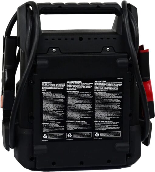 Schumacher Electric DSR158 - ProSeries Jump Starter - 12V 2400 Peak Amps Portable Car Jump Starter + Maintainer - Jumper Cables with Battery Pack - 500 cranking amps - Image 8