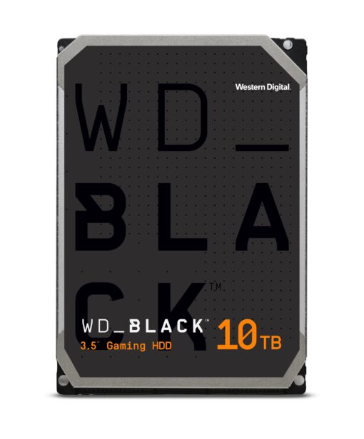Western Digital 10TB WD_Black Performance Internal Hard Drive HDD - 7200 RPM, SATA 6 Gb/s, 512 MB Cache, 3.5" - WD102FZBX