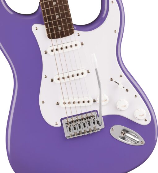 Squier Sonic Stratocaster Electric Guitar, with 2-Year Warranty, Ultraviolet, Laurel Fingerboard, White Pickguard - Image 6