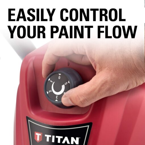 Titan Tool 0580009 ControlMax 1700 High Efficiency Airless Paint Sprayer, HEA Technology decreases Overspray by up to 55% While Delivering Softer Spray - Image 13