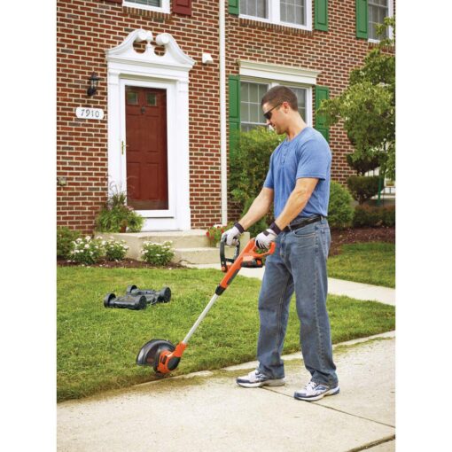 BLACK+DECKER Combination String Trimmer, Lawn Mower, and Edger, Cordless 3-in-1 (MTC220) - Image 2