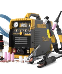 TOOLIOM 3 in 1 Cut/TIG/Stick Welder 50A Air Plasma Cutter 200A TIG and 200A Stick Welder Portable Welding Machine Dual Voltage 110&220V