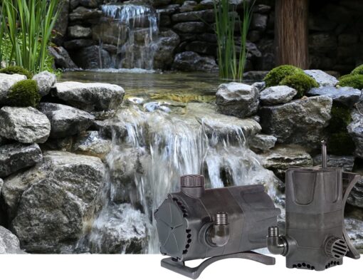 Little Giant WGP-95-PW 115 Volt, 4280 GPH Dual Discharge Direct Drive Submersible Waterfall and Pond Pump, Black, 566407 - Image 8