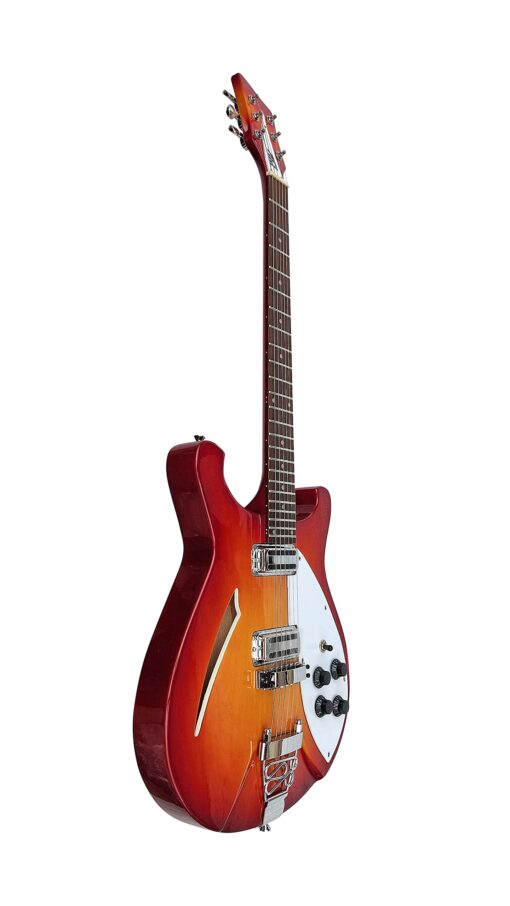 IYV 6 String IYV-IRK-300 Semi Hollow Electric Guitar 3T Sunburst, Right, (IRK-300) - Image 6