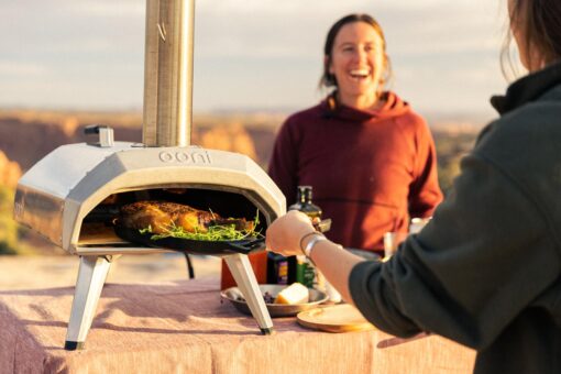 Ooni Karu 12 Multi-Fuel Outdoor Pizza Oven – Portable Wood and Gas Fired Pizza Oven with Pizza Stone, Outdoor Ooni Pizza Oven - Woodfired & Stonebaked Pizza Maker, Countertop Dual Fuel Pizza Oven - Image 5