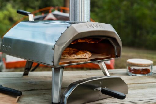 Ooni Karu 12 Multi-Fuel Outdoor Pizza Oven – Portable Wood and Gas Fired Pizza Oven with Pizza Stone, Outdoor Ooni Pizza Oven - Woodfired & Stonebaked Pizza Maker, Countertop Dual Fuel Pizza Oven - Image 6