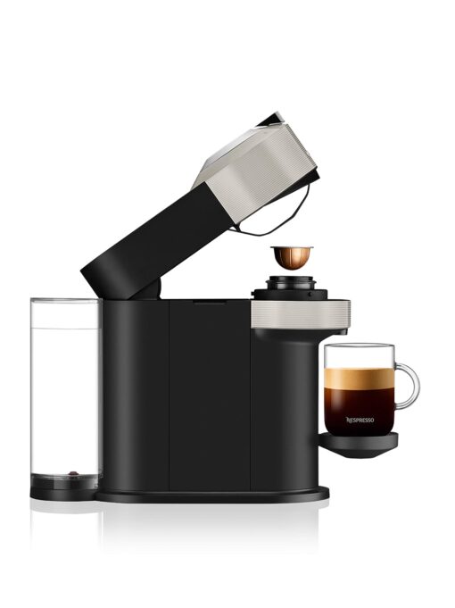 Nespresso Vertuo Next Coffee and Espresso Maker by Breville, with Aeroccino Milk Frother, Light Grey - Image 5
