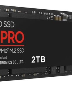 SAMSUNG 990 PRO SSD NVMe M.2 PCIe Gen4, M.2 2280 Internal Solid State Hard Drive, Seq. Read Speeds Up to 7,450 MB/s for High End Computing, Gaming, and Heavy Duty Workstations, MZ-V9P2T0B/AM