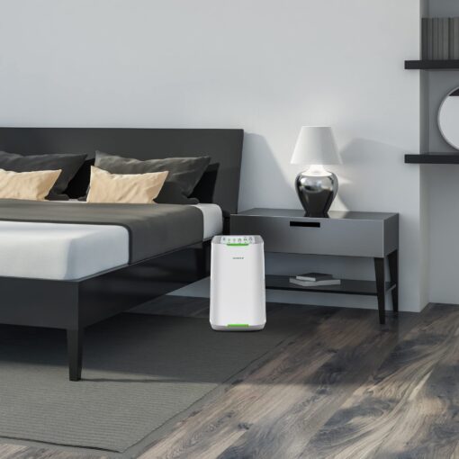 Nuwave Air Purifiers for Home Large Room, Washable and Reusable Bio Guard Filter, Air Purifier for Smoke, Dust, Pollen, Removes up to 100% Particles 3x Smaller Than HEPA, Sleep Mode - Image 4