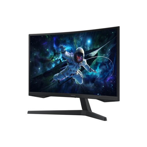 SAMSUNG 32” Odyssey G55C Series QHD 1000R Curved Gaming Monitor, 1ms(MPRT), HDR10, 165Hz, AMD Radeon FreeSync, Eye Care, Glare Free, Sharp Resolution LS32CG550ENXZA, 2024 - Image 7
