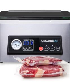 Avid Armor Chamber Vacuum Sealer Machine USV20 Ultra Series for Wet Foods, Meat Vacuum Packing Machine, Compact with 11.5-Inch Vaccum Sealer Bar