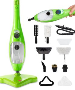 H2O MOP® X5 Steam Mop and Handheld Steam Cleaner For Cleaning Hardwood and Kitchen Tile Floors, Grout Cleaner, Upholstery Cleaner and Carpets