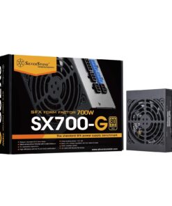 SilverStone Technology SST-SX700-G 700W SFX Fully Modular 80 Plus Gold PSU with Improved 92mm Fan and Japanese Capacitors.