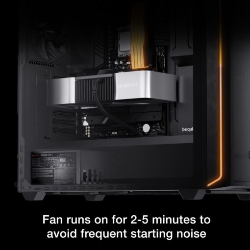 be quiet! Power Zone 2 850W ATX 3.1 PSU | 80 Plus and Cybenetics Platinum Efficiency | Zero RPM Low-Noise Power Supply | PCIe 5.1 Ready | Black | BP007US - Image 5