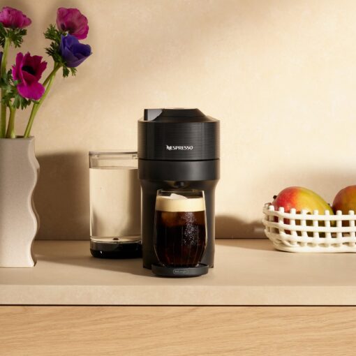Nespresso Vertuo Pop+ Coffee and Espresso Machine by De'Longhi with Aeroccino Milk Frother, Liquorice Black - Image 8
