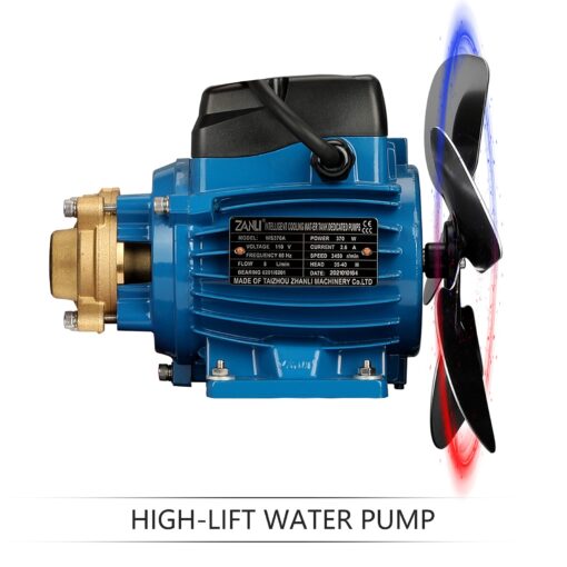 Tig Cooler, Tig Welder Torch Water Cooling system, 10L Water capacity,7L-12L/min Rated Water Flow with Flow Alarm, WRC-300A 110V - Image 6
