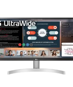 LG UltraWide WFHD 29-Inch FHD 1080p Computer Monitor 29WN600-W, IPS with HDR 10 Compatibility, Silver