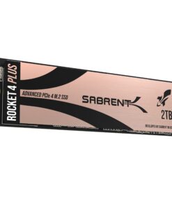 SABRENT 2TB Rocket 4 Plus NVMe 4.0 Gen4 PCIe M.2 Internal SSD Extreme Performance Solid State Drive R/W 7100/6600MB/s (Latest Version) (SB-RKT4P-2TB)