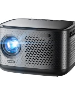 ULTIMEA Projector with WiFi 6 and Bluetooth 5.3, Projector 4K Decoding with Dolby Audio, 700 ANSI Netflix-Certified Smart Projector, Native 1080P, Auto Screen Adaptation & Object Avoidance, Apollo P50