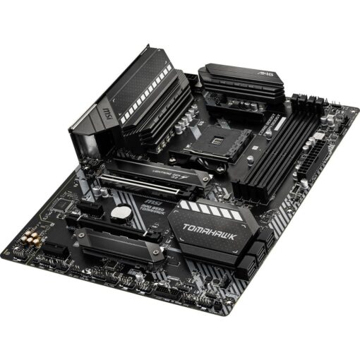 MSI MAG B550 TOMAHAWK Gaming Motherboard (AMD AM4, DDR4, PCIe 4.0, SATA 6Gb/s, M.2, USB 3.2 Gen 2, HDMI/DP, ATX, AMD Ryzen 5000 Series processors) - Image 5