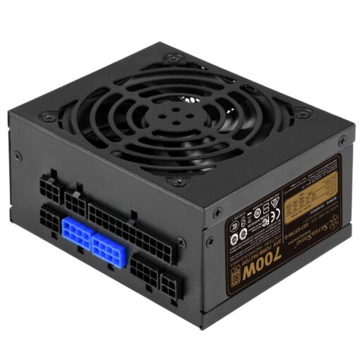 SilverStone Technology SST-SX700-G 700W SFX Fully Modular 80 Plus Gold PSU with Improved 92mm Fan and Japanese Capacitors. - Image 7