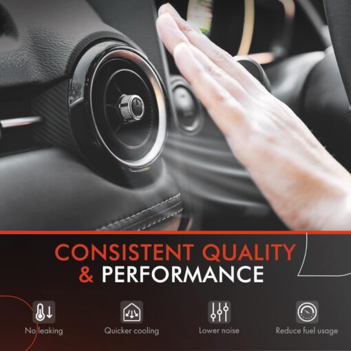 A-Premium Air Conditioner AC Compressor with Clutch Compatible with Maserati Ghibli 3.0L 2014-2019 - Image 7