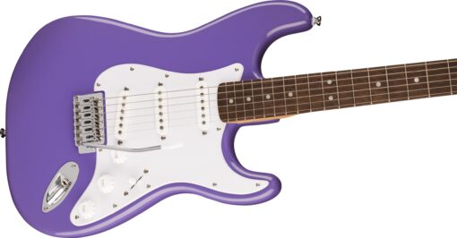 Squier Sonic Stratocaster Electric Guitar, with 2-Year Warranty, Ultraviolet, Laurel Fingerboard, White Pickguard - Image 4