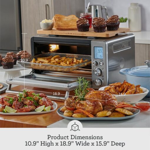 Breville BOV860BST Smart Oven Air Fryer and Convection Oven, Black Stainless Steel - Image 2