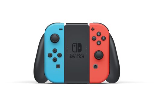 Nintendo Switch with Neon Blue and Neon Red Joy‑Con V2 (Renewed Premium) - Image 4