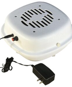 Litter Box Air Purifier- 2.2 Pounds Filter Media - 53 CFM Air Volume - Easier, better, cheaper than DIY - Removes odor & dust - No Smell, no ozone - By Purrified Air - the one that works