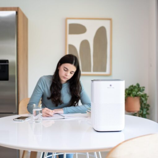 Medify MA-15 Air Purifier with True HEPA H13 Filter | 585 ft² Coverage in 1hr for Allergens, Smoke, Wildfires, Dust, Odors, Pollen, Pet Dander | Removal to 0.1 Microns | White, 2-Pack - Image 2