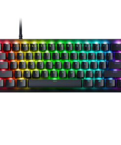Razer Huntsman V3 Pro Mini 60% Esports Gaming Keyboard: Analog Optical Switches - Razer Snap Tap - Rapid Trigger - Adjustable Actuation - Dual-Purpose Mod Keys - Doubleshot PBT Keycaps - Black