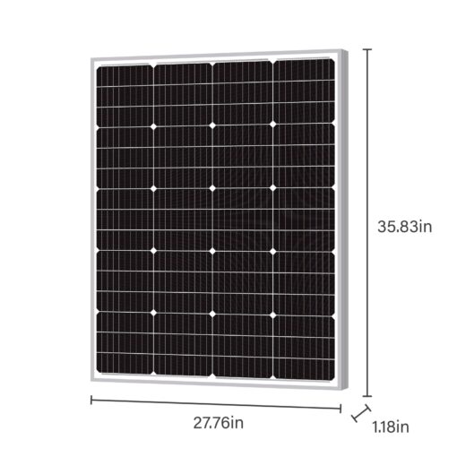 Newpowa 9BB 120W Solar Panel - High-Efficiency Monocrystalline PV Module for 24V Off Grid System, RV, Boat, Camper, Trailer, Gate Opener - Image 8