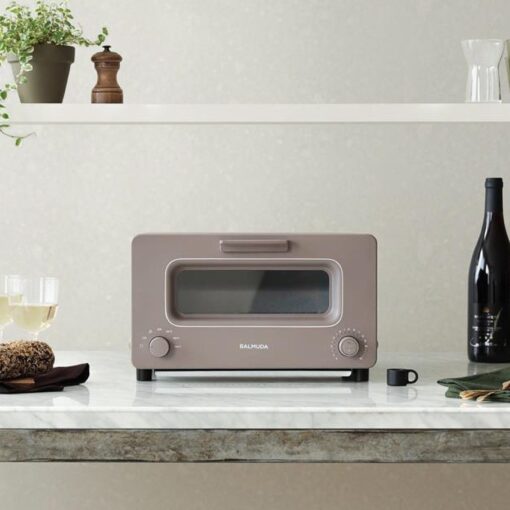 BALMUDA The Toaster | Steam Oven Toaster | 5 Cooking Modes: Sandwich Bread, Artisan Bread, Pizza & Pastry, Oven | Precise Heat Control | Steam Technology | Baking Pan | US Version | Taupe - Image 9