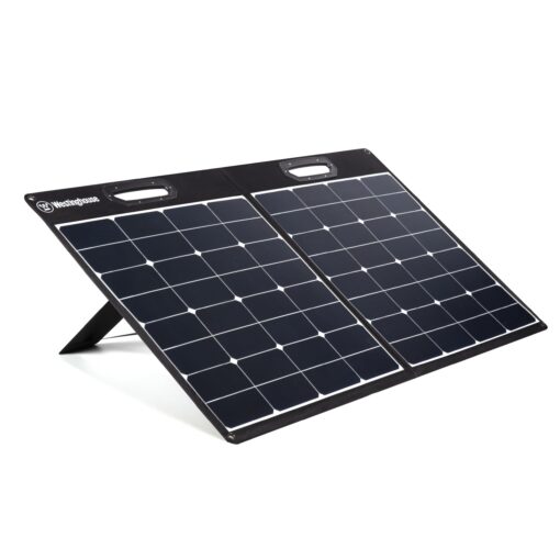 Westinghouse Portable 100W Solar Panel for Portable Power Stations, iPhone, iPad, Tablets, Laptop, with QC 3.0 USB and USB-C ports, DC Output, for Outdoors, Camping, RVs, and Travel