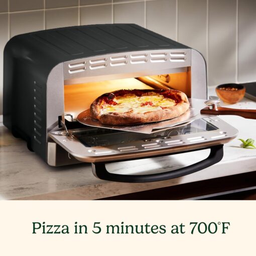 Cuisinart Indoor Pizza Oven – Bake 12” Pizzas in Minutes – Portable Countertop Pizza Oven – Stainless Steel – CPZ-120BKS - Image 4