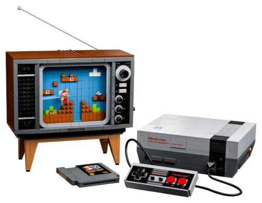 LEGO Super Mario Nintendo Entertainment System 71374 Gameplay Building Set, Model Kits for Adults to Build, DIY Creative Activity, Collectible Gift Idea - Image 4