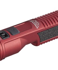 Streamlight 78121 Stinger 2020 2000-Lumen Rechargeable Professional Flashlight with 120V AC/12V DC 1 Holder Charger, Red