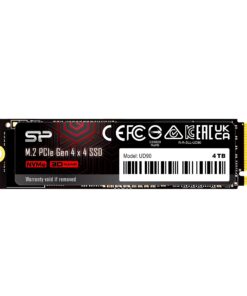 Silicon Power 4TB UD90 NVMe 4.0 Gen4 PCIe M.2 SSD R/W up to 5,000/4,500 MB/s (SP04KGBP44UD9005)