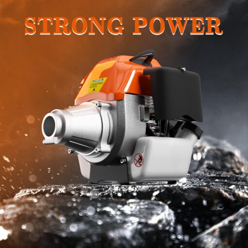 48CC Gas Powered Pole Saws,2-Stroke Gas Pole Saws for Tree Trimming with11.5in Cutting Bar,16 FT Extendable Pole Chainsaw Tree Trimmer - Image 4