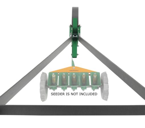 Varomorus High Wheel Cultivator, Self Cleaning Steel Single Wheel Hoe, Modular Plow Garden Tool for Gardening - Image 3