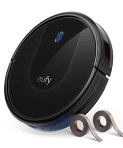 eufy by Anker, BoostIQ RoboVac 30, Robot Vacuum Cleaner, Upgraded, Super-Thin, 1500Pa Suction, Boundary Strips Included, Quiet, Self-Charging Robotic Vacuum, Cleans Hard Floors to Medium-Pile Carpets
