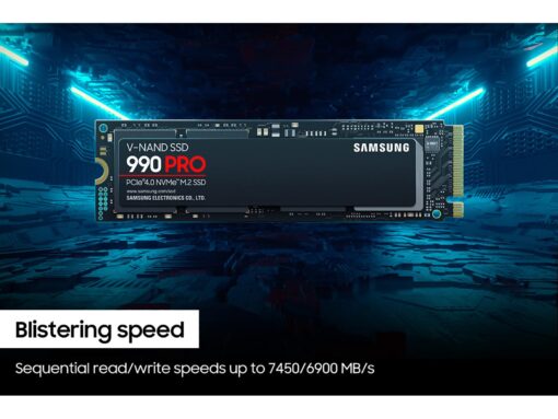SAMSUNG 990 PRO SSD NVMe M.2 PCIe Gen4, M.2 2280 Internal Solid State Hard Drive, Seq. Read Speeds Up to 7,450 MB/s for High End Computing, Gaming, and Heavy Duty Workstations, MZ-V9P2T0B/AM - Image 3