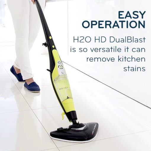 H2O HD DUALBLAST Steam Mop and Handheld Steam Cleaner For Floor Cleaning, Hardwood Floors, Grout Cleaner, Upholstery Cleaner, Tiles and Carpets - Image 7