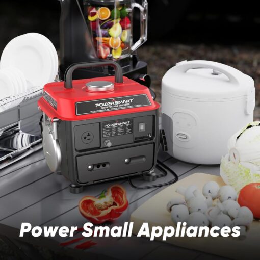 PowerSmart 1200-Watt Portable Generator with Super Quiet, Ultralight for Camping, PS50 - Image 2